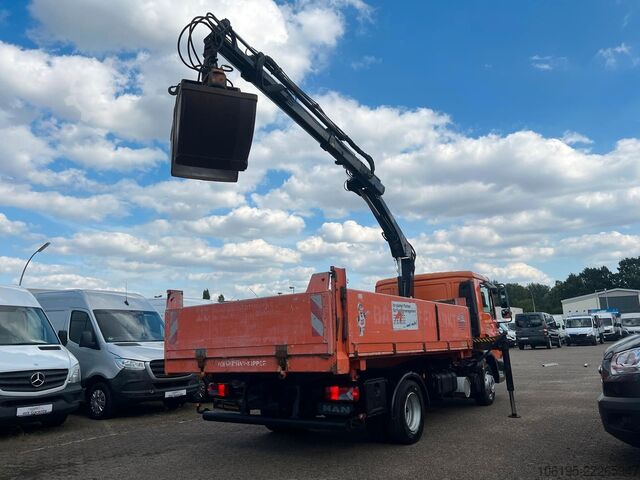Egyéb MAN TGL 12.220*3-Seiten KIpper+HIAB 077BS-2 DUO KRAN