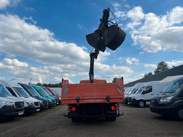 Egyéb MAN TGL 12.220*3-Seiten KIpper+HIAB 077BS-2 DUO KRAN