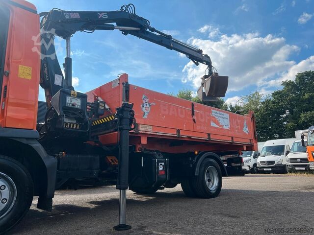 Egyéb MAN TGL 12.220*3-Seiten KIpper+HIAB 077BS-2 DUO KRAN