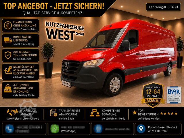 Magas tetős furgon MERCEDES-BENZ Sprinter 315/316 CDI Maxi Hoch+Lang*Garantie*1HD