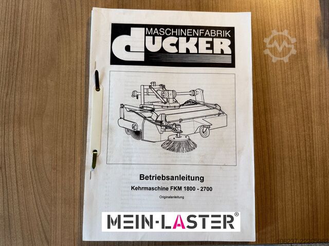Egyéb UNIMOG Dücker FKM 2400 Kehrmaschine mit 2?x Wassertank