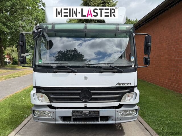 Billenőplatós furgon MERCEDES-BENZ 818 Abroller City Container