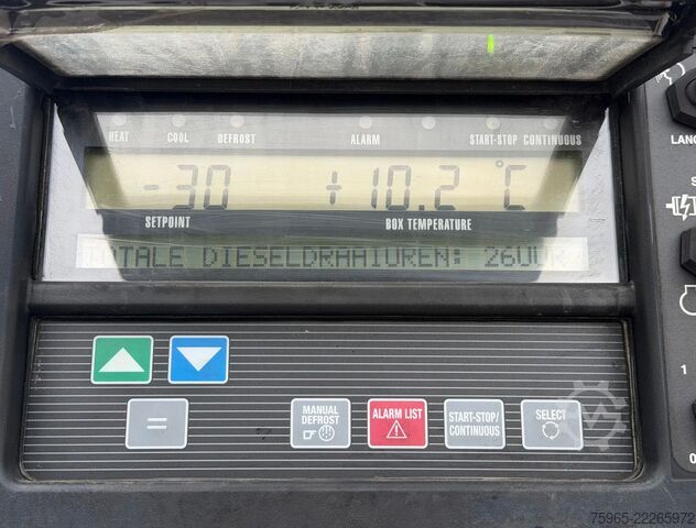 Hűtő félpótkocsi Sor SP71-SR2FR 2-AS STUURAS 270 CM HOOG 250 CM B