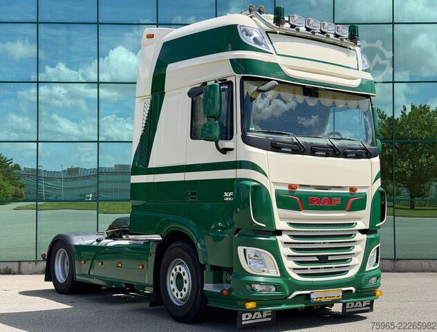 Standard nyergesvontató DAF XF 480 SSC INTARDER - RETARDER 2x TANKS TOP COND