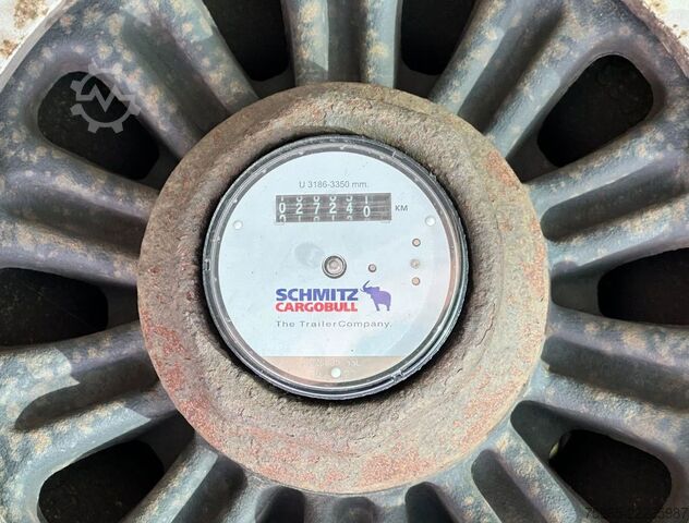 Hűtő félpótkocsi KÖGEL S24-4 THERMO KING SLXi 300 LIFT AXLE 1340x250x27
