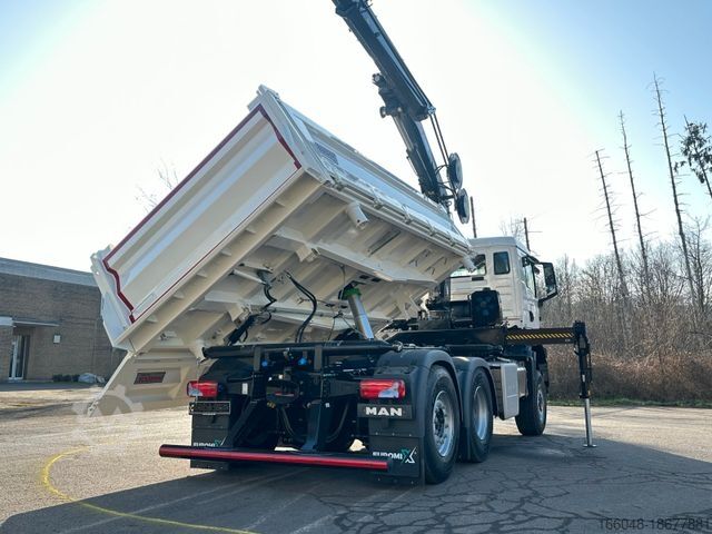 Andere MAN TGS 28.440 6x4-4/3-Seiten- Kipper / Hiab 228-6