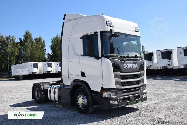 τυπική μονάδα τράκτορα SCANIA R450 CR20H Retarder ACC ADAS Package