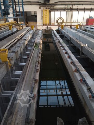 Linija za eloksiranje aluminijuma – 2.000 m²/dan Drabex 2000m2