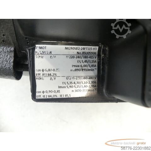 Composant Grundfos CRN3-19 A-P-G-V-HQQV Pumpe mit MG90SB2-24FT115-H3 --