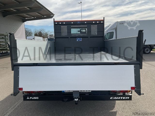 Autoutilitară basculantă trilaterală FUSO Mitsubishi Canter 3C15 4x2 Kipper AHK KlimaA LED