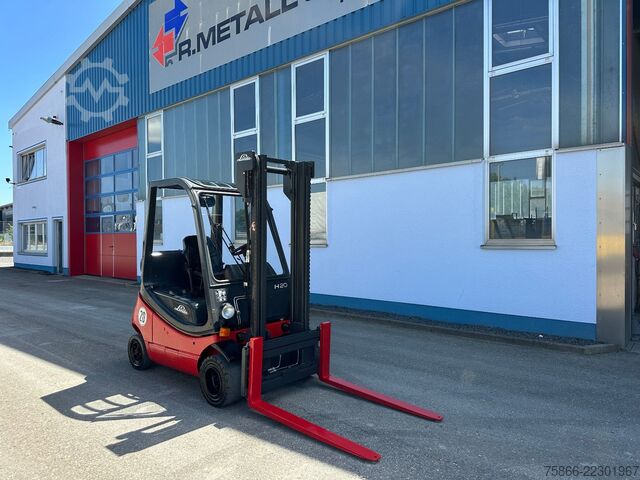Carretilla elevadora frontal LINDE H20 T-03 Seitenschieber Straßenzulassung