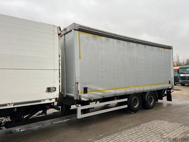 Drankentrailer  K+G Tec/Pritsche+Schiebeplane+Edscha+LBW/Tankdem