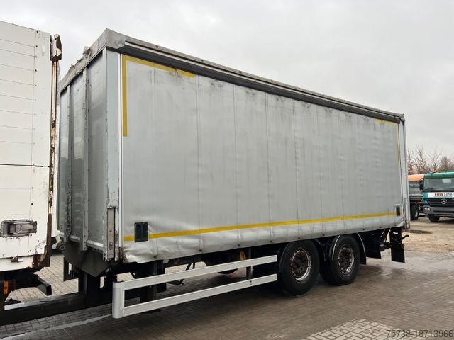 Drankentrailer  K+G Tec/Pritsche+Schiebeplane+Edscha+LBW/Tankdem