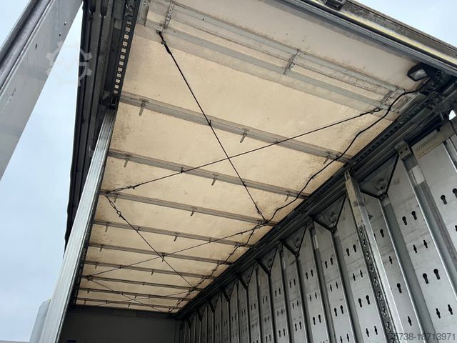Open aanhangwagen met zeil  K+G Tec/Pritsche+Schiebeplane+Edscha+LBW/Tankdem