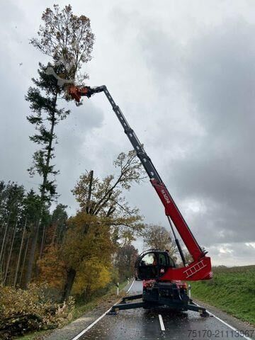 Telescopische lader Magni RTH 6.30 SH / Fällkran / Westtech CS750