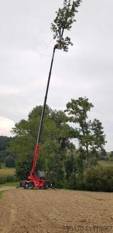 Telescopische lader Magni RTH 6.30 SH / Fällkran / Westtech CS750