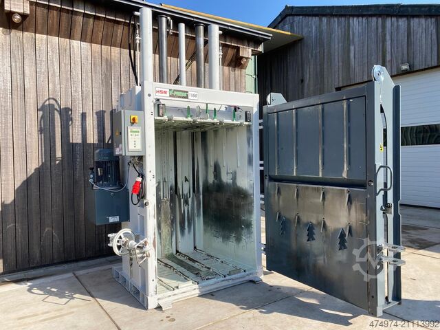 Baler, clothing baler, baler, press HSM V-Press 1160 Plus
