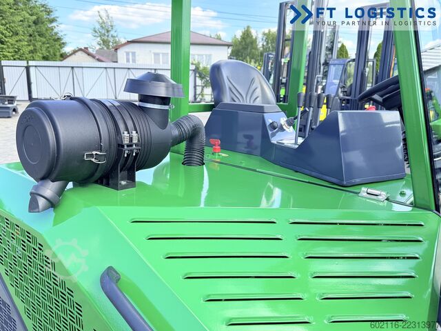 čtyřcestný vysokozdvižný vozík Combilift CB2500 GAS DUPLEX 4000 ONLY 552H