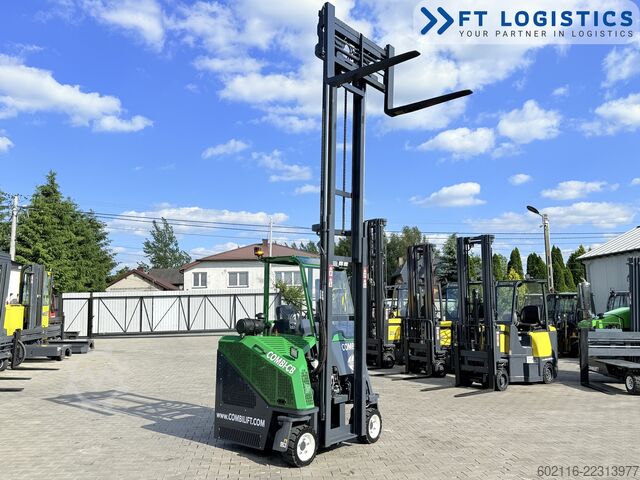 čtyřcestný vysokozdvižný vozík Combilift CB2500 GAS DUPLEX 4000 ONLY 552H