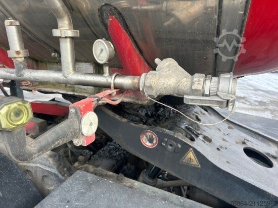 Tanker yarı römork FELDBINDER TANKAUFLIEGER, 33.000L, 4 KAMMERN