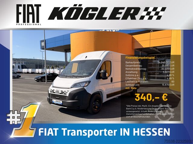 Bestelwagen met verhoogd dak Fiat Ducato