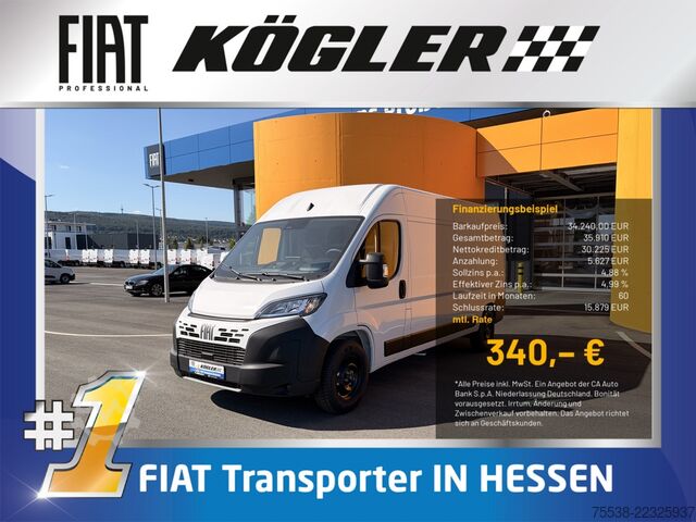 Bestelwagen met verhoogd dak Fiat Ducato