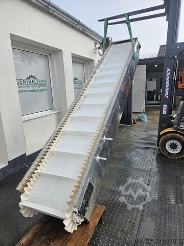 Conveyor belt paddle conveyor belt Belt conveyor  4450x600mm 18m/min