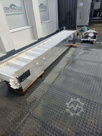 Conveyor belt paddle conveyor belt Belt conveyor  4450x600mm 18m/min