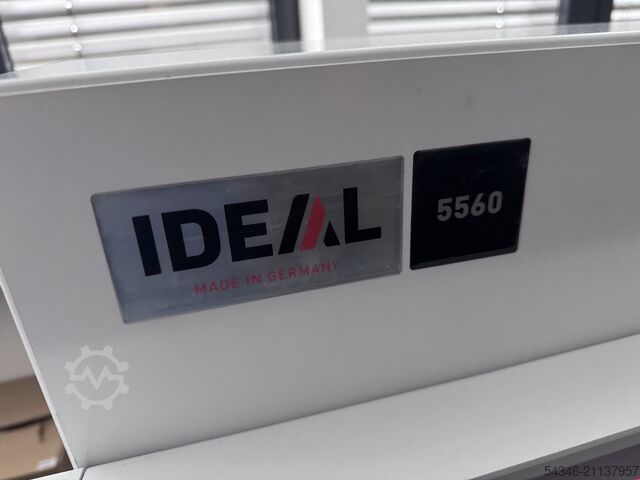 Máquina cortadora de papel IDEAL Krug & Priester 5560 LT Schneidemaschine mit Lufttisch