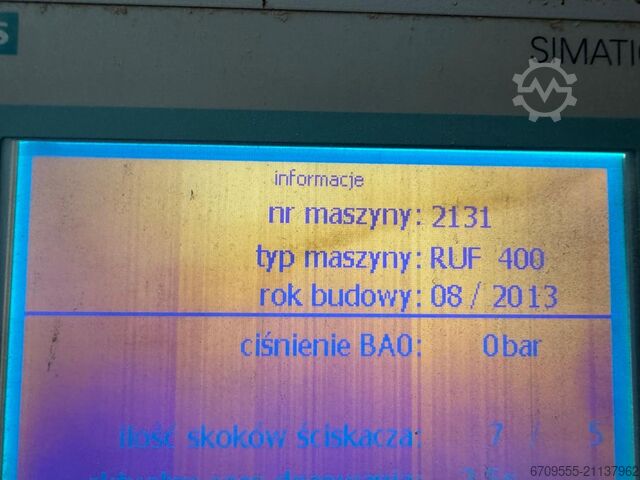 Brykieciarka MALISZ RUF 400