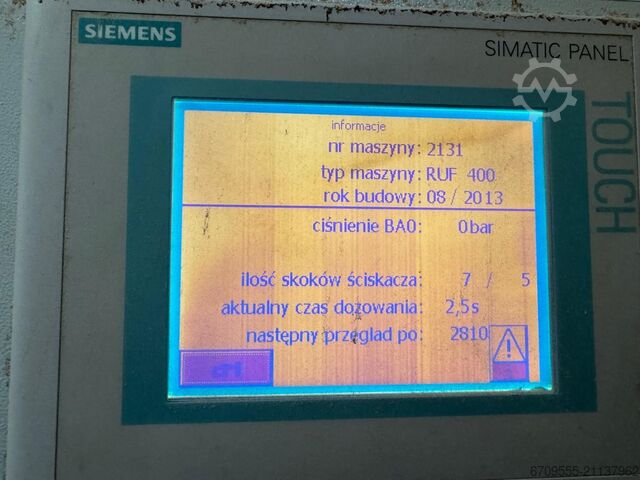 Brykieciarka MALISZ RUF 400