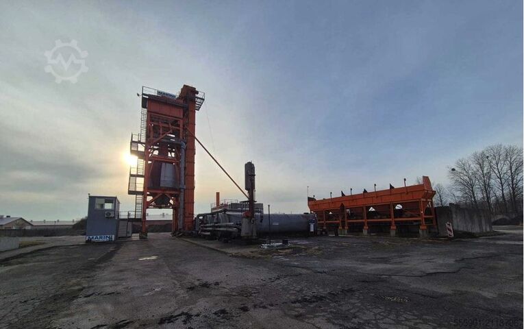 Stationary asphalt mixing plant MARINI MAP 120 E 190L