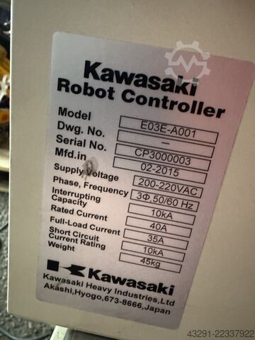 Palletiseermachine / Palletiseerrobot Kawasaki CP300L
