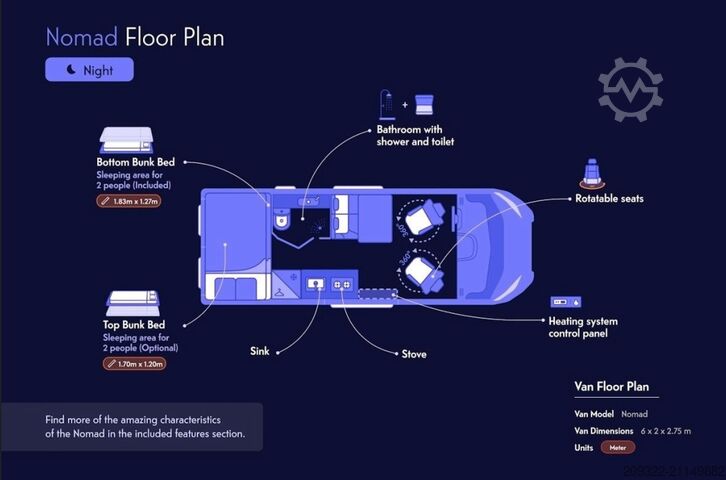 Karavan/obytný vůz Fiat Weinsberg Carabus 600 K 4 posti letto | Completamente attrezzato