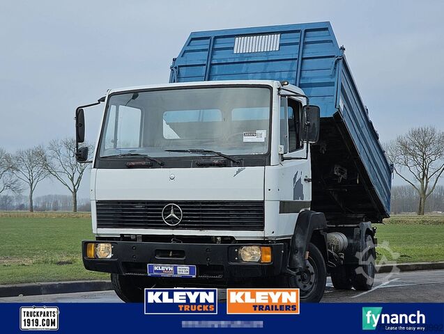3-zijdenkipper MERCEDES-BENZ 814 6 CYL. FULL STEEL