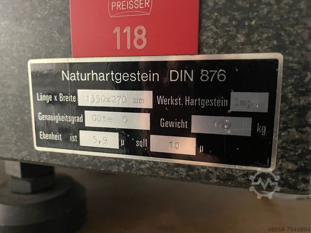 Längenmessmaschine Messmaschine Helios Preisser 