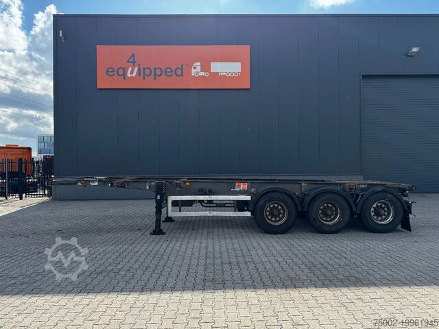 Containervervoer Desot 20FT/30FT ADR-Chassis, Liftachse, Heckbundig, 2...