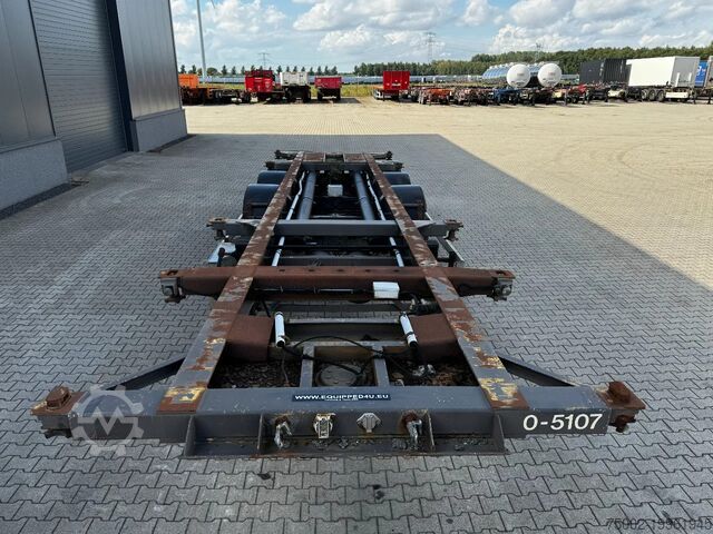 Containervervoer Desot 20FT/30FT ADR-Chassis, Liftachse, Heckbundig, 2...
