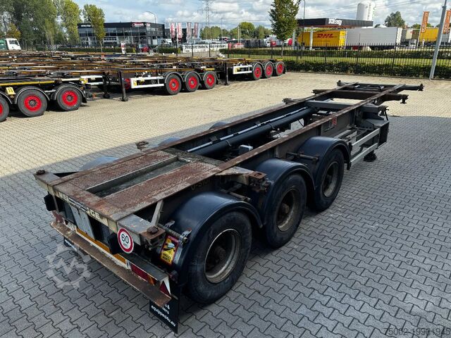 Containervervoer Desot 20FT/30FT ADR-Chassis, Liftachse, Heckbundig, 2...
