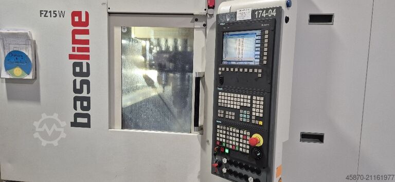 Centru vertical de prelucrare Chiron FZ15W baseline