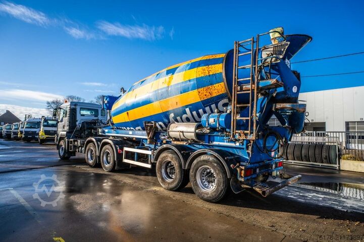 Blender MAN TGS 33.420 BBS + SEMI LIEBHERR 12M3