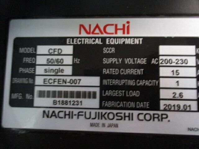  Nachi EZ03V4-02-4525