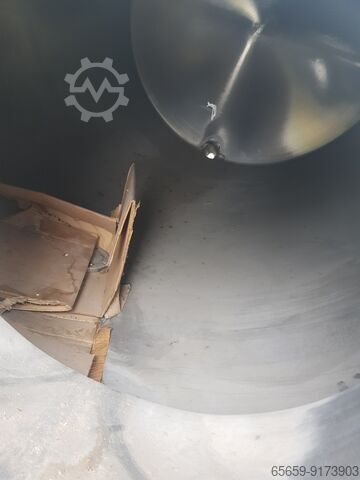 Depósito em aço inoxidável 6000 l com camisa dupla  