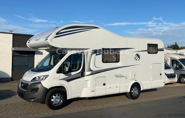 Alkoof camper KNAUS Sky Traveller 650 DG - Festbett - Klima - Garage