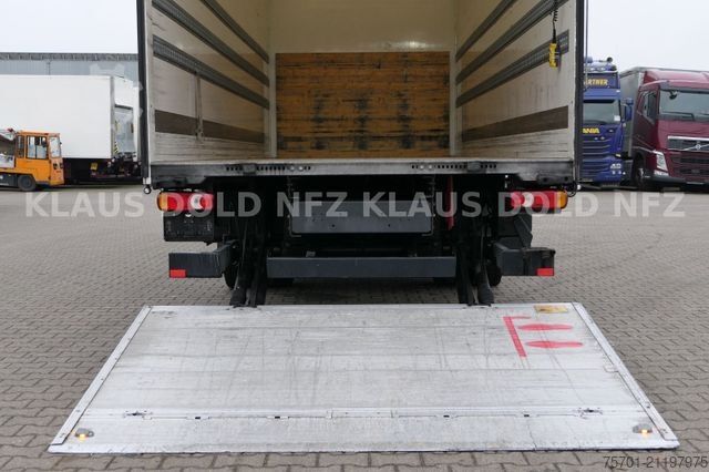 Vrachtwagen met bakwagen RENAULT D 14.280 Koffer 14t Kamera LBW Euro 6