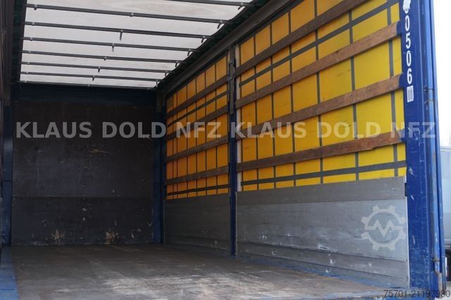 Wissellaadbak oplegger KRONE WP 7.3 LS5-CS Pritsche Plane BDF Bordwände