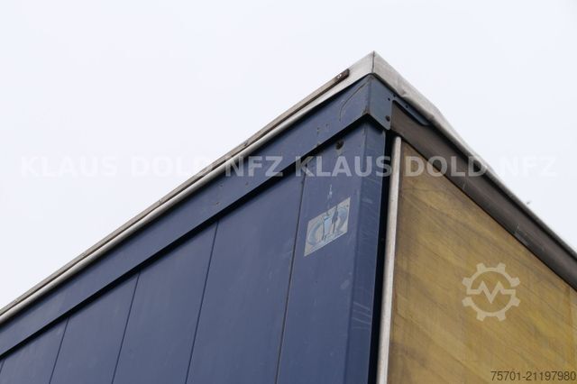 Wissellaadbak oplegger KRONE WP 7.3 LS5-CS Pritsche Plane BDF Bordwände