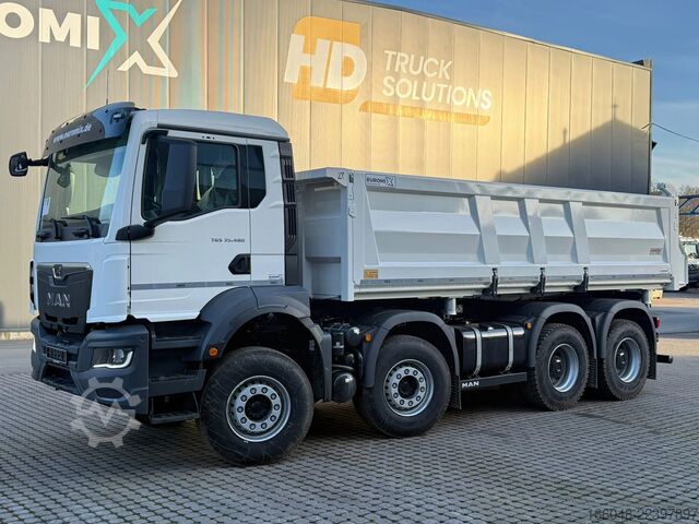 Camion de gunoi MAN TGS 35.480 TGS 35.480 8x4 Retarder 3-Seiten-Kipper