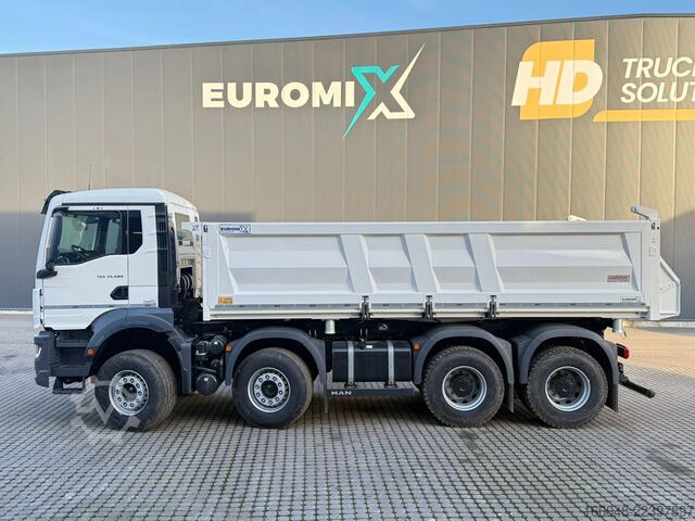 Camion de gunoi MAN TGS 35.480 TGS 35.480 8x4 Retarder 3-Seiten-Kipper