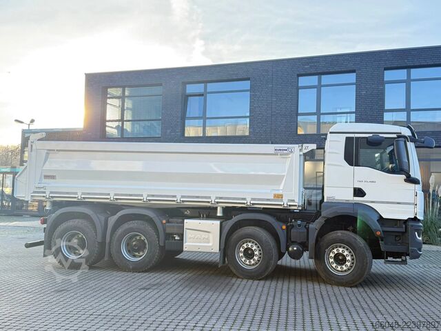 Camion de gunoi MAN TGS 35.480 TGS 35.480 8x4 Retarder 3-Seiten-Kipper